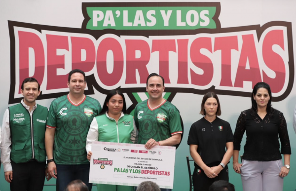 Arranca Manolo el programa “Pa los Deportistas 2026” en Coahuila